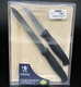 J.A. Henckels 3 Piece Bar Board Set 2 Knives 5" Serrated and 3" Vegetable NEW
