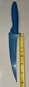 Pure  Komachi 2 Santoku blade Kai carbon steel Blue w Sheath 6&rdquo;Blade See Pics