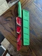 Kai Pure Komachi HD Limited Edition Watermelon Red Green Serrated Knife 11" SEE!