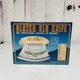 Alaskan ULU Knife Wood Handle Cutlery Alaska With Display Stand