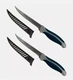 2 Pack Ozark Trail 6" Fish Fillet Knives Soft Touch Handle Ultra Sharp Blades