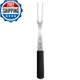 Mercer Culinary M23800 Millennia 8-Inch Cook's Fork, Black Handle