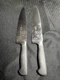 2 Mercer Culinary M20608 Chef's Knife Black Handle German Steel 8&rdquo; Blade