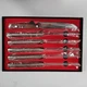 imarku Steak Knives Set, 6 Pieces, Premium Stainless Steel, Chef Knife, Silver