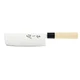 Mercer Culinary Asian Collection 7" Stamped German Steel Nakiri Veggie Knife