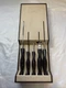 Cutco Vtg 5 Piece Knife/Utensil Set With Wall Mount Plastic Storage Number 1742