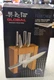 Global 5-Piece Teikoku Knife Block Set. NIB