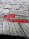 Kuhn Rikon Switzerland  4 Inch Pairing Knife With Sheath Red SS Blade