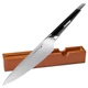 Chef Knife Kitchen Knife Ultra Sharp Cooking Knife, 7 inch Precision Forged G...