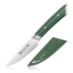NEW! Cangshan Helena German Steel 3.5&rdquo; Paring Knives with Sheath 503695 Green
