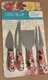 New Pioneer Woman Cheerful Rose 4-Piece Cheese Knife Serving Set Charcuterie
