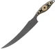 TOPS Fillet 8" Stainless Black Tan G10 Fixed Blade Knife FIL01