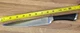 Chicago Cutlery FUSION 8" Carving Knife, STAINLESS Steel, BLACK Soft Grip Handle