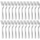BEWOS 24 Pieces Dinner Forks Set, 8.2-Inch 24 Pcs 8.2'' Forks, Silver 