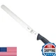 Mercer Culinary M23112 Millennia Black Handle, 12-Inch Wavy Edge, Slicer