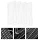 4 Pcs Silicone Transparent Thin Heel Stickers Adhesive Tape for Shoe Cushion