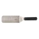 Mercer Culinary Millennia 8 x 3 Black Food Spatula Stainless Steel Turner