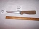KANSAS CITY # 14411 Wood Handled Boning KNIFE marked Japan