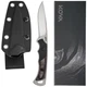 KOVA Woolshire Fixed Blade Knife &ndash; 3.25&Prime; Drop Point Blade, G10 Handle, Kydex