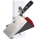 KYOKU Samurai Series - 7 Cleaver Knife - Full Tang - Japanese Style High Car...