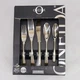 New Oneida Stainless Flatware Pose 20pc Set Service for Four