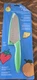 KAI My First Child Learning Kitchen Knife- Rounded Tip & Heel Stainless Steel 