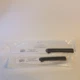 Rada Knives W204 Utility Steak W201 Regular Paring Knife Black Handles New