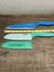 Lot of 2 knife's ~Cuisinart Model C5512PC2-7SAN w/ guard  & TOMODACHI 8" Chef
