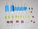 ROCKOLA JUKEBOX STEREO TUBE AMP REBUILD CAP CAPACITOR KIT  1468 AND 1475