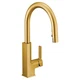 Moen S72308BG STo 17 1/4" Single Handle Deck Mounted High Arc Kitchen Faucet