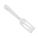 Rada Cutlery Serverspoon (R116), Slotted 3.5" x 1.6" 3.5x1.63" face, Blue 