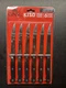 Ginsu Kitchen Steak Knife Set Black Dishwasher Safe Always Sharp 4.5&rdquo; Set Of 6
