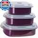 Calypso Basics Reston Lloyd 6-Pc Microwave Cookware Steamer Storage Set