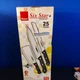 Knife Set Ronco 25 Piece Six Star + Gourmet Cutlery Stainless