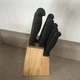 Cutlery Shappu 2000 Japanese Stainless Steel 11 Piece (+ 1) Knife Set Wood Block