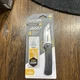 Outdoor Edge Razor VX5 Folding Knife 3" Plain Edge Blade Carbon Fiber Scales