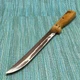 EKCO Eterna Slicer Slicing Knife 8" Blade Full Tang Wood Handle Taiwan Vintage