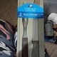 Chicago Cutlery 2pc Carving Set 1062782 Walnut Tradition Carver Slicer Fork, New