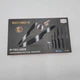 Gooddove SG-9200 Kitchen Knife Set Black 6 Piece Antibacterial Swiss Gold New
