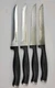 4pc Calphalon CONTEMPORARY 4.5" Serrated Stainless Steel STEAK Knife 9&rdquo; FullTang
