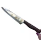 Lifetime Cutlery Vintage Japan D400 Chef Knife Stainless Jet Cut Wood Handle