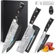 Juego Set De Cuchillos Para Cocina 3 Piezas Profesional Acero Inoxidable Chef US
