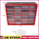 24 Drawer Plastic Organizer Compartment Storage Wall Mount Crafts Tools Supplies