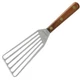 Lamson Slotted Metal Spatula Turner 3ft x 6in Stainless Flipper Walnut Handle