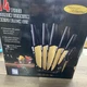 Marco Almond Golden Titanium Knife Set w/ Acrylic Stand KYA23 14pcs/ay