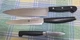 3 Zwilling JA Henckels Knives: 31625-200 Chef 38900-160 Slicer 31070-080 Paring