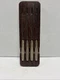 Vintage Case XX Miracle-Edge M254 Steak Knife Set 4 Pieces Wood Handles Holder