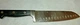 Good Cook 7&rdquo; INOX Stainless Steel Granton Blade Santoku Chef&rsquo;s Knife BLACK