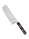 Spyderco Culinary M. Carter Itaemae Nakiri Knife K17GPBNBK Burl G-10 Super Blue