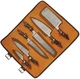 Damascus Steel Kitchen Set 6 Knives Butcher Chef Bread Fillet Utility Paring